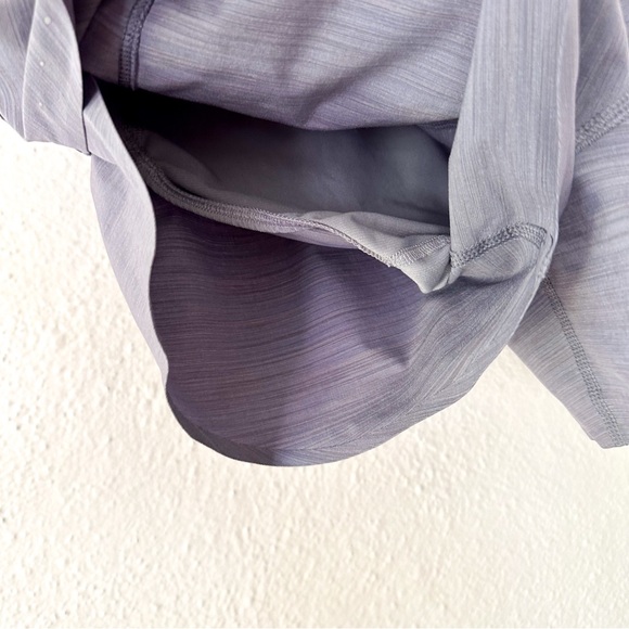 Athleta Womens Lavender Run With It Textured 3.5" Running Shorts - Picture 7 of 7